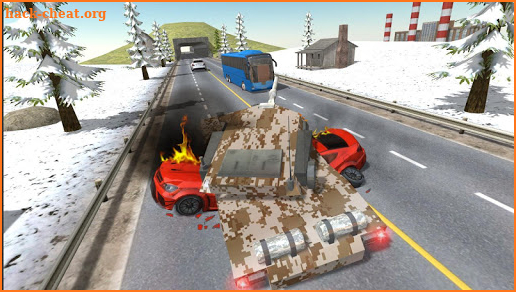 City Tank Traffic Driving screenshot