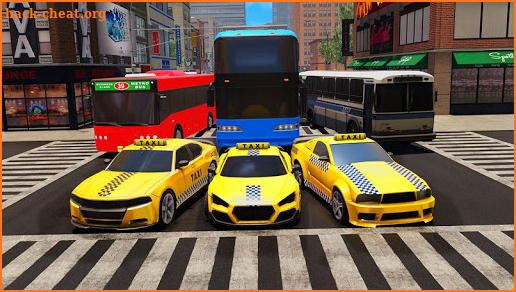 City Taxi Bus Driving Simulator screenshot