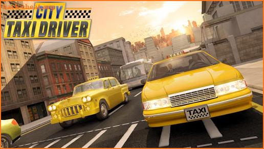 City Taxi Cab Driver - Car Driving Game screenshot