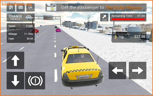 City Taxi Cab Driving Simulator screenshot