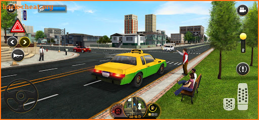 City Taxi Car Driver：Taxi Game screenshot