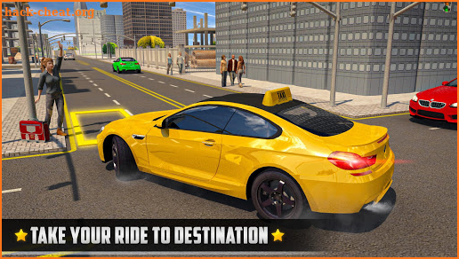 City Taxi Driver 2020 - Car Driving Simulator screenshot
