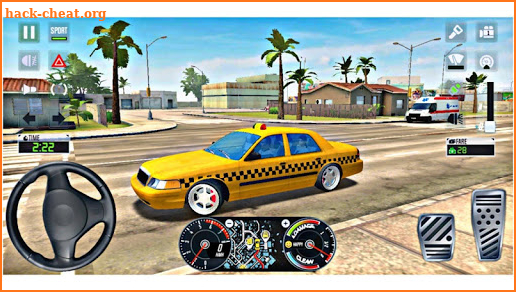City Taxi Driver 2020: US Crazy Cab Simulator screenshot