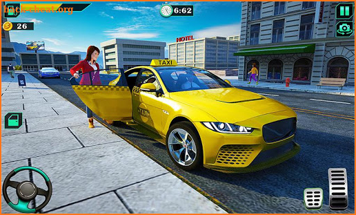 City Taxi Driver Simulator : Car Driving Games screenshot