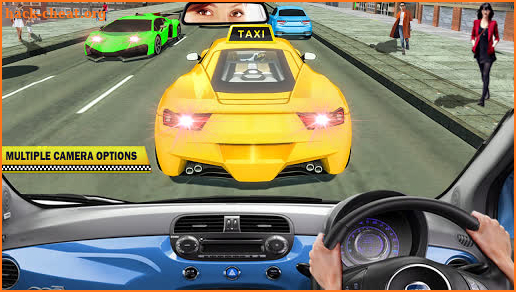 City Taxi Driving Game Simulator 3D screenshot