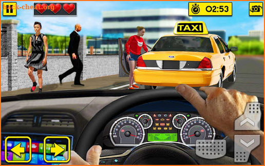City Taxi Driving Sim 2020: Free Cab Driver Games screenshot