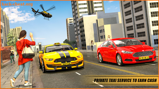 City Taxi Driving Simulator :Taxi Driving Games 3D screenshot
