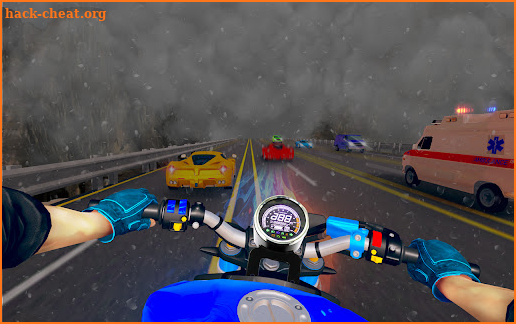City Traffic Bike Rider Games screenshot