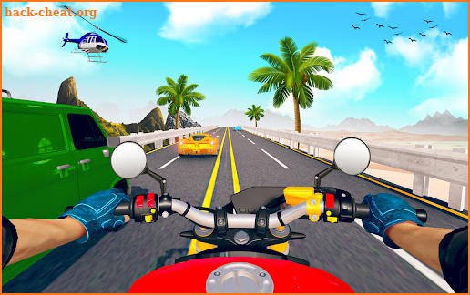 City Traffic Bike Rider Games screenshot