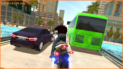 City Traffic Moto Rider screenshot