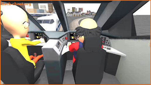 City Train Driving Simulator: Motu patlu TrainGame screenshot