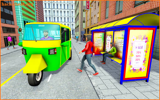 City Tuk Tuk Car Simulator screenshot