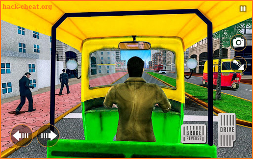 City Tuk Tuk Rickshaw Driver 2019 screenshot