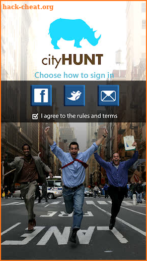 cityHUNT screenshot