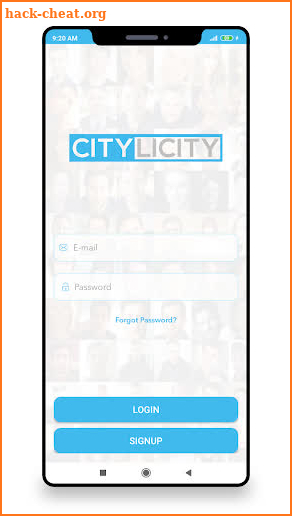 Citylicity screenshot