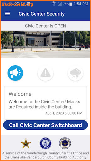 Civic Center Security screenshot