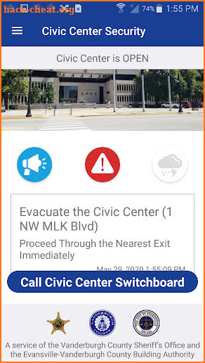 Civic Center Security screenshot