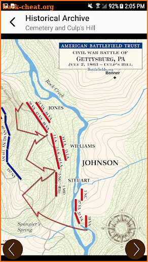Civil War Battle Maps screenshot