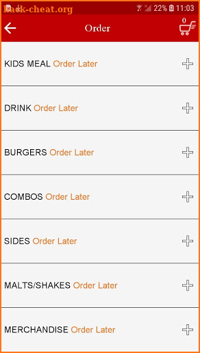 CJ's Butcher Boy Burgers screenshot