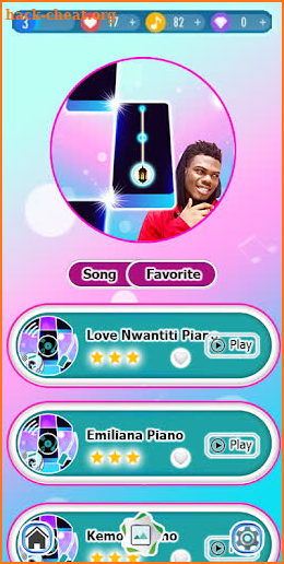 CKay-Love Nwantiti Piano Tiles screenshot