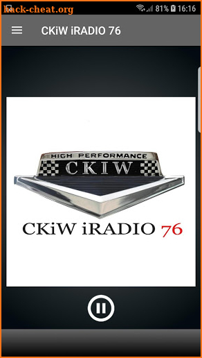 CKiW iRADIO 76 screenshot