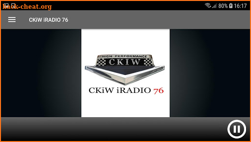 CKiW iRADIO 76 screenshot