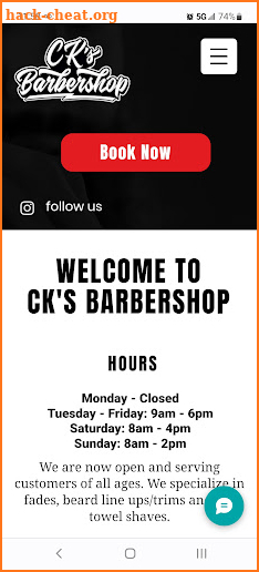 CKs Barbershop screenshot