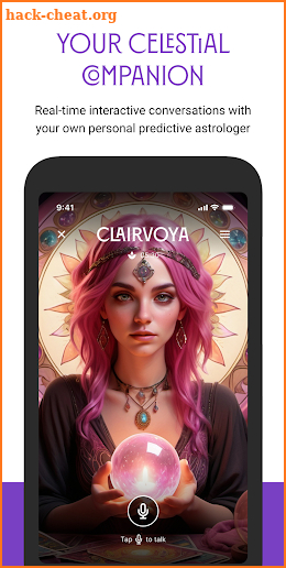 Clairvoya - Live Astrology screenshot