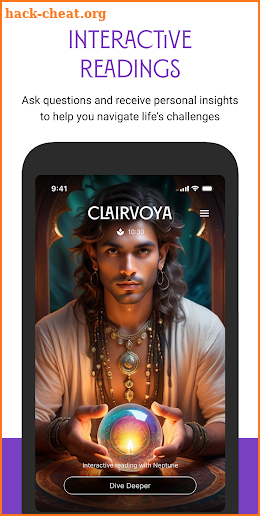 Clairvoya - Live Astrology screenshot
