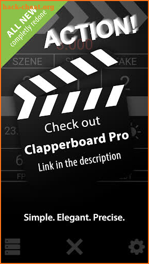Clapperboard screenshot