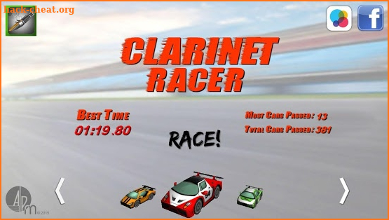Clarinet Racer screenshot