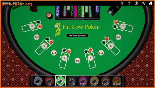 Clarity Casino Pai Gow Poker screenshot