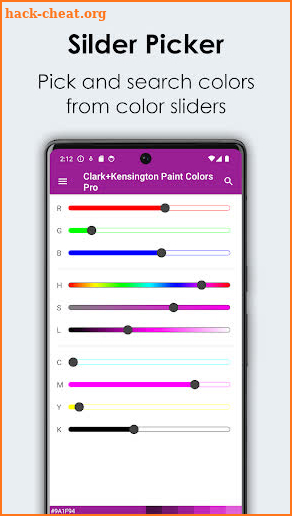 Clark+Kensington Colors Pro screenshot