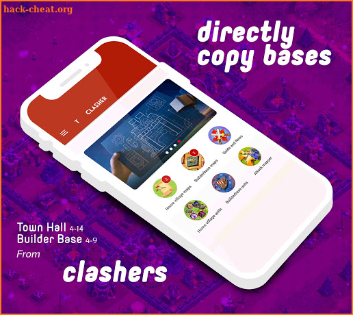 Clash Base Layouts Directly Link : T Clasher screenshot