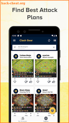 Clash Gear : For Attack Strategy screenshot