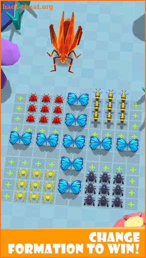 Clash of Bugs: Epic Casual Bug & Animal Art Games screenshot