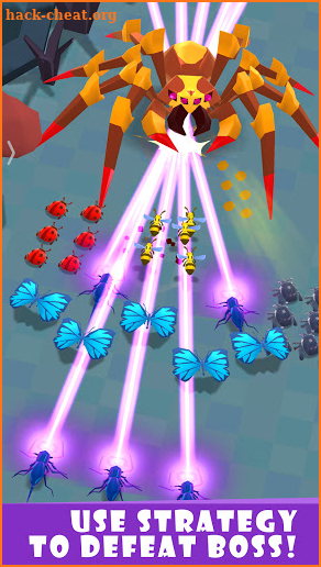 Clash of Bugs: Epic Casual Bug & Animal Art Games screenshot