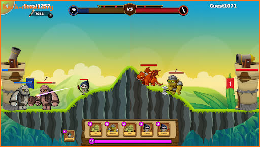 Clash of orcs:Battle screenshot