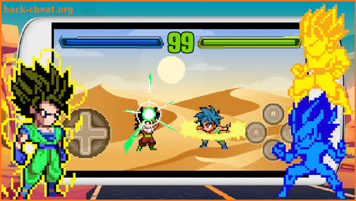 Clash of Saiyan Ultimate Arena screenshot
