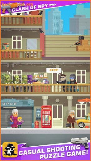 clash of spy - shoot puzzles screenshot