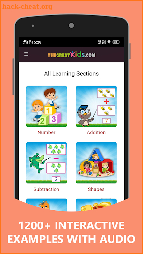 Class 1 Math App Complete Syllabus screenshot