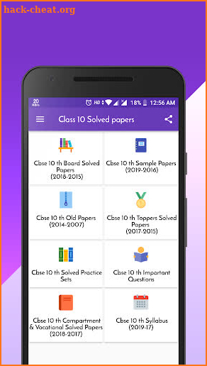 Class 10 CBSE Board Solved Papers & Sample Papers screenshot