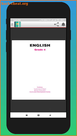 Class 4, English Book screenshot