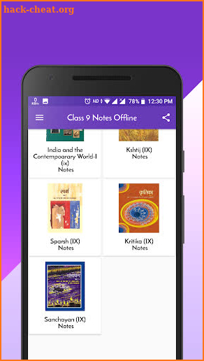 Class 9 Notes Offline screenshot