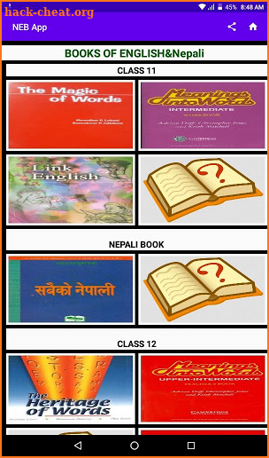 Class11&12 Meaning into Words Nepali Magic of Word screenshot