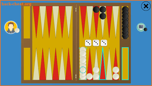 Classic Backgammon Touch screenshot