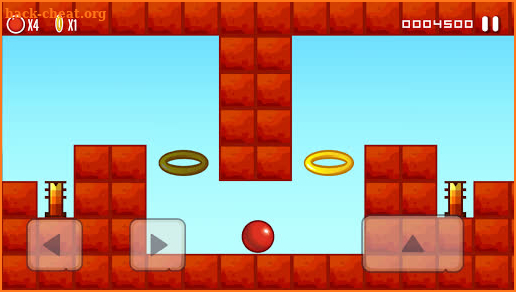 Classic Bounce Game - Red Ball Adventure screenshot