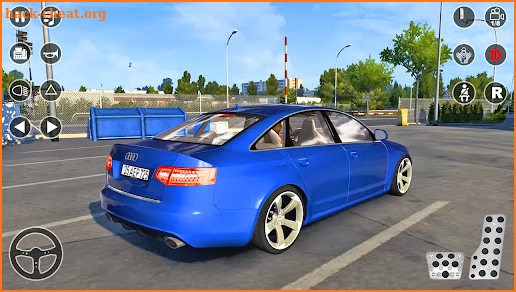 Classic Car Drive Parking Game screenshot
