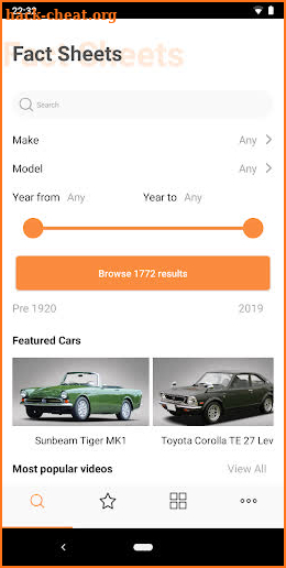 Classic Car Encyclopedia screenshot