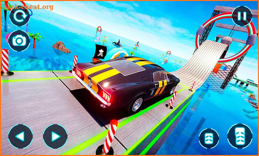 Classic Car Stunts Games 3D screenshot